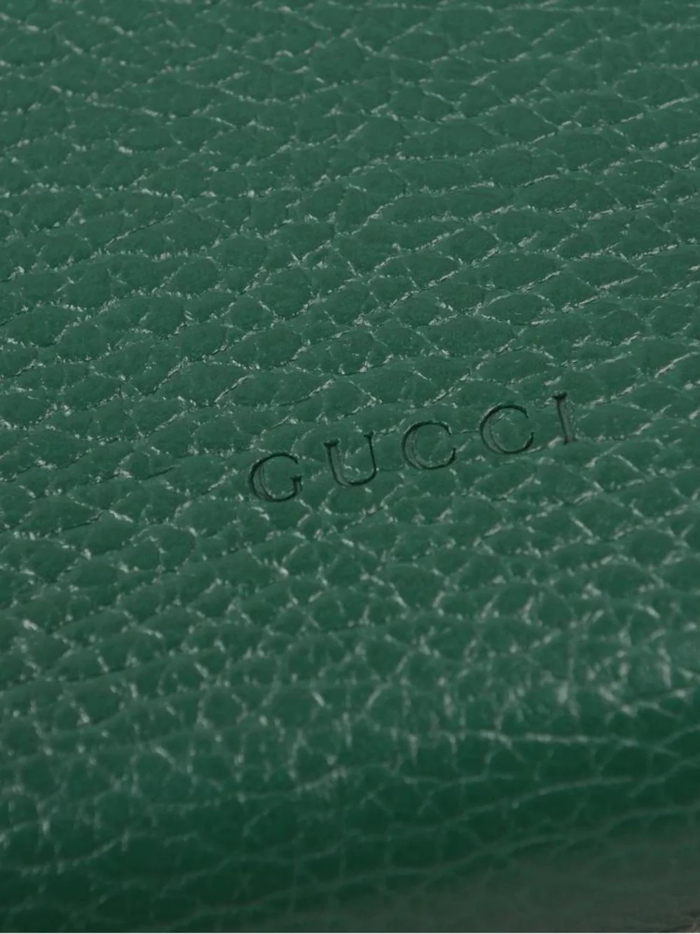 ♥️Gucci Dionysus Emerald Green Leather Shoulder Bag Gold Horsebit Silver Chain♥️ - Picture 9 of 16